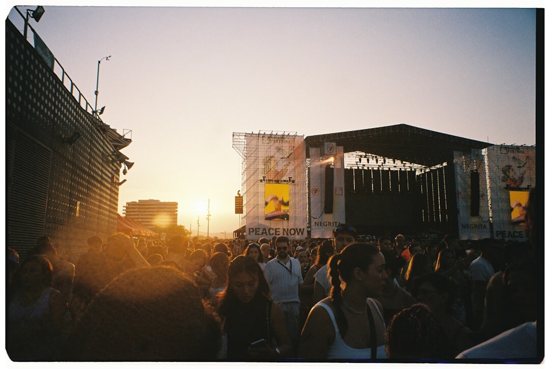 film festival crowd
